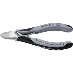 7782-130ESD [KNIPEX 精密用ニッパー 静電気対策タイプ 130mm]
