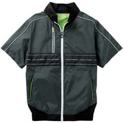 8329-01-23-L [G.G. EF用半袖ブルゾン 8329-01 チャコールグレー L]