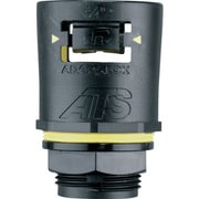 AT16/M16/A/BLY [アダプタフレックス 防水フレキコネクタ Adaptalok ATS ストレートコネクタ 16サイズ 用 M16おねじ付き ロックナット付属]