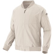 AZ10317-003-6L [アイトス HUMA3Dストレッチ軽防寒ブルゾン（男女兼用）AZ10317 ライトグレー 6L]