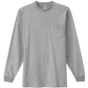 AZ10530-044-3L [アイトス 長袖Tシャツ（ポケット付男女兼用） AZ10530モクグレー 3L]