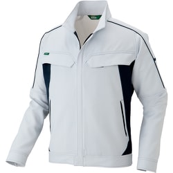 AZ1902-003-4L [アイトス 長袖ストレッチブルゾン（エコワーカーストレッチ男女兼用）AZ1902 シルバーグレー 4L]