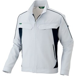 AZ1902-003-5L [アイトス 長袖ストレッチブルゾン（エコワーカーストレッチ男女兼用）AZ1902 シルバーグレー 5L]