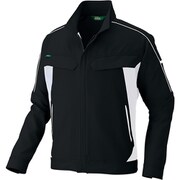 AZ1902-010-6L [アイトス 長袖ストレッチブルゾン（エコワーカーストレッチ男女兼用）AZ1902 ブラック 6L]