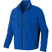AZ4130-006-5L [アイトス 長袖ブルゾン（男女兼用）AZ4130高通気軽量スーパーストレッチ ブルー 5L]
