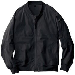 AZ50122-010-5L [アイトス HUMA3Dストレッチブルゾン（男女兼用）AZ50122 ブラック 5L]