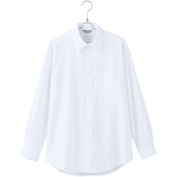 AZ634051-001-5L [ピエ メンズ長袖シャツAZ634051 ホワイト 5L]