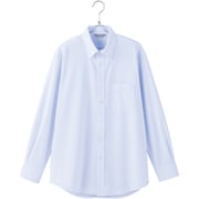 AZ634061-020-M [ピエ メンズ長袖ボタンダウンシャツAZ634061 サックス M]