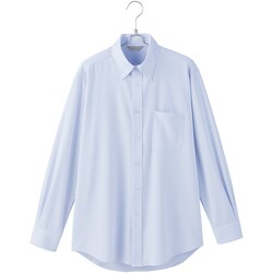 AZ634161-020-L [ピエ メンズ長袖ボタン無地ダウンシャツAZ634161 サックス L]