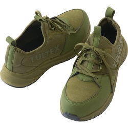 AZ51673-025-25.0 [アイトス 作業靴 セーフティシューズAZ51673 カーキ 25.0]