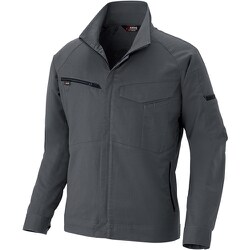 AZ6802-014-S [アイトス ムービンカット 長袖ブルゾン（男女兼用）AZ6802 チャコール S]