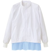 AZ861030-001-L [アイトス COMFORT FIT 衛生白衣 長袖比翼ジャンバー（男女兼用）AZ861030 ホワイト L]
