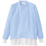 AZ861030-007-LL [アイトス COMFORT FIT 衛生白衣 長袖比翼ジャンバー（男女兼用）AZ861030 サックス LL]