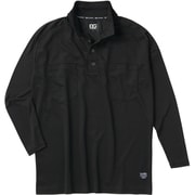 DG812-49-L [クロダルマ ハイブリッドポロシャツ ブラック L]
