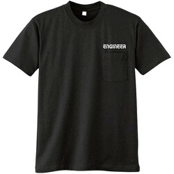 ENG-20S [ENGINEER エンジニアTシャツ 黒 S]