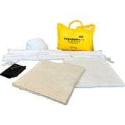 橋本 非常用油液吸収キット 油専用 ポータブルタイプ 530×150×300mm (1S=1袋) EOAK-P