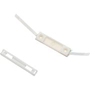 FCC-1A [TY-Rap フラットケーブル用ケーブルクランプ（皿ねじ固定/粘着テープ付き）（ナチュラル色）（小袋）ケーブル幅最大25.4mm50個入り]