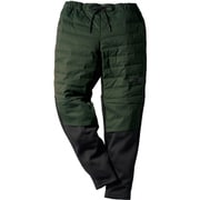 DG600-81-L [クロダルマ 中綿入アクティブパンツ ダークグリーン L]