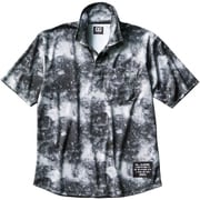 DG810-490-3L [クロダルマ 半袖ポロシャツ 迷彩ブラック 3L]