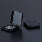 GC00-16020 [EXSEAL 精密デバイス搬送ケース ゲルベース2インチ 黒 クラウディC7 Hタイプ 10個入]