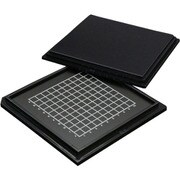 GC00-16037 [EXSEAL 精密デバイス搬送ケース ゲルベース4インチ 黒 フラットFS9 10個入]