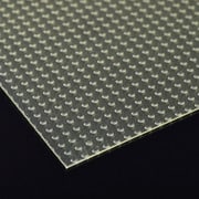 GS00-17010 [EXSEAL ゲルベースシート ドットD7 240×240mm あめ色]