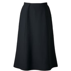 GSKL-2402-B9-05 [GROW 【お手入れラク】レディース マーメイドスカート 【リサイクル・ニット】ブラック 5号]