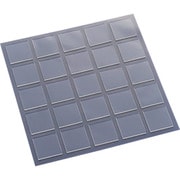 GT01-22023 [EXSEAL 耐震ゲル 転倒防止シート ゲルタック お徳用 40×40×5mm（角型）]