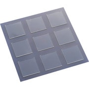 GT01-22025 [EXSEAL 耐震ゲル 転倒防止シート ゲルタック お徳用 60×60×5mm（角型）]