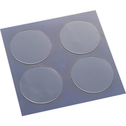 EXSEAL 耐震ゲル 転倒防止シート ゲルタック お徳用 Φ100×5mm（丸型） GT01-22040