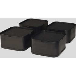 光 かさ上げ台 ブラック 約100×100×53mm KAD100-51