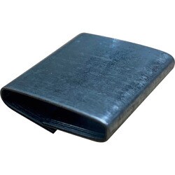 KKOVSEAL-GE-06X19X25 [ケイケイ オーバーラップシール メッキ 0.6T×19W×25L （1000個入り）]