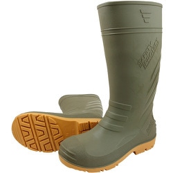 KR7470-KHI-L [喜多 TPE踏貫き防止セーフティブーツ カーキ L（25.5～26.0）]