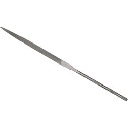 LA2415-160-6 [Vallorbe ニードルヤスリ 先細コバ丸 160mm #6]