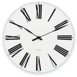 掛時計 Roman Wall Clock 29cm white/black AJ43642
