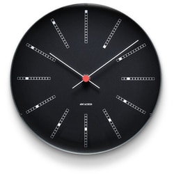 掛時計 Bankers Wall Clock 29cm black AJ43646