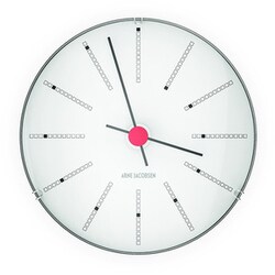 掛時計 Bankers Wall Clock 12cm white AJ43688