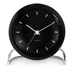 置き時計 City Hall Table Clock 11cm black AJ43673