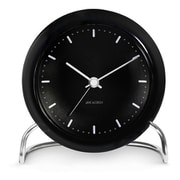 置き時計 City Hall Table Clock 11cm black AJ43673