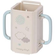 飲料 ドリンク ホルダー 紙パック HappyDays 折りたたみ ハンドル付き スライド式 介助用品 4.3×4.5~6.8cm 日本製 DHP3