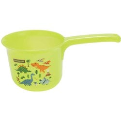 子供用 片手 手桶 手おけ ディノサウルス 恐竜 湯桶 幅25.5×奥行14×高さ10.5cm BS25N