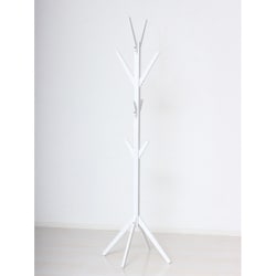 Bamboo ポールハンガー（ホワイト） 23555