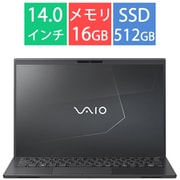 ノートパソコン/SX14-R/14型/Core Ultra 7-155H/メモリ 16GB/SSD 512GB/Windows 11 Pro/ファインブラック VJS4R190211B