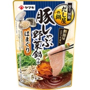 豚しゃぶ野菜鍋つゆ はまぐり 750g