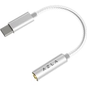 AZL-A100-SLV [Smart DAC A100 Silver ハイレゾ対応DAC内蔵 USB Type-C to 3.5mm 変換アダプター]