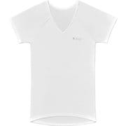 Style BX Innerwear(スタイル ビーエックス インナーウェア) Vネック 半袖 Tシャツ 猫背・巻肩補正 ホワイト メンズ Lサイズ(胸囲 96~104cm) YS-BR-02C-L