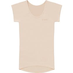 Style BX Innerwear（スタイル ビーエックス インナーウェア） Uネック 半袖 Tシャツ 猫背・巻肩補正 ベージュ レディース Mサイズ（バスト 79～87cm） YS-BS-20B-M