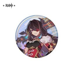 原神 七聖召喚大会シリーズ キャラ缶バッジ 北斗