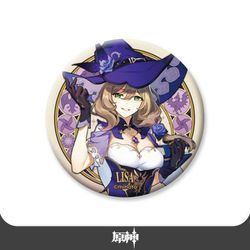原神 モンド城シリーズ キャラ缶バッジ リサ