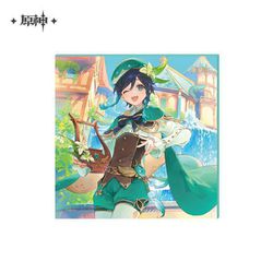 原神 「命定の日」シリーズ 色紙 ウェンティ （2023）